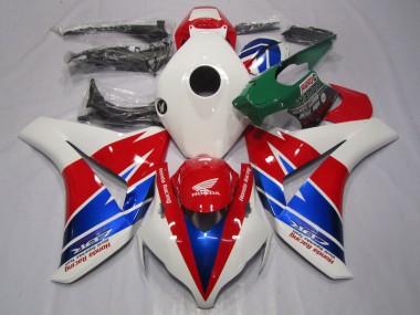 Vermelho Branco Azul Abs Kits Completos Carenagem Moto Honda CBR 1000RR 08-11