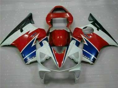 Vermelho Branco Azul Carenagem Moto Honda CBR 600 F4i 01-03