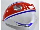 Vermelho Branco Azul Carenagem Moto Honda CBR 600RR 09-12 Vermelho Branco Azul Carenagem Moto Honda CBR 600RR 09-12