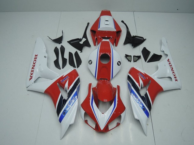 Vermelho Branco Azul HRC Carenagem Moto Honda CBR 1000RR 06-07 Vermelho Branco Azul HRC Carenagem Moto Honda CBR 1000RR 06-07
