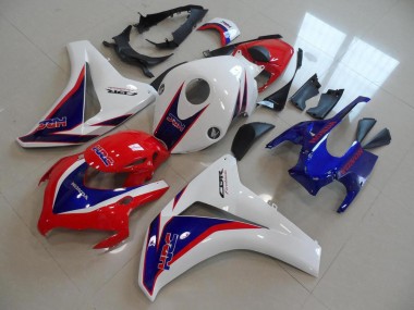 Vermelho Branco Azul HRC Carenagem & Plástico Moto Honda CBR 1000RR 08-11