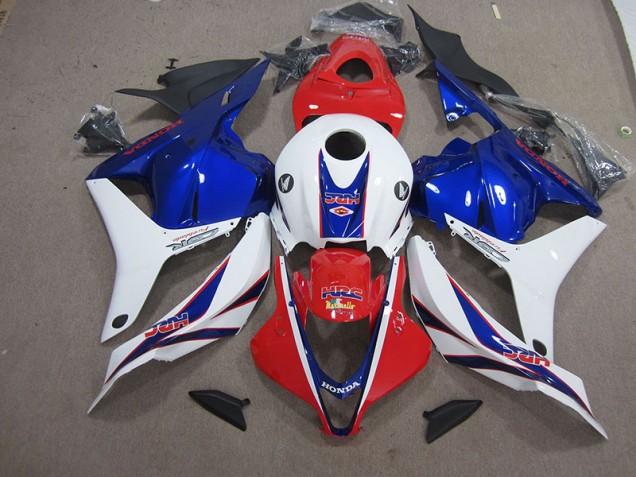 Vermelho Branco Azul HRC Carroçaria Moto Honda CBR 600RR 09-12 Vermelho Branco Azul HRC Carroçaria Moto Honda CBR 600RR 09-12
