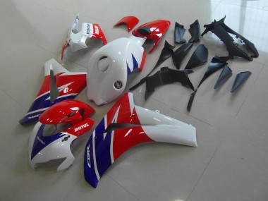 Vermelho Branco Azul Motul Carenagem Moto Honda CBR 1000RR 08-11