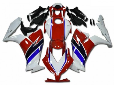 Vermelho Branco Carenagem Moto Honda CBR 1000RR 12-16