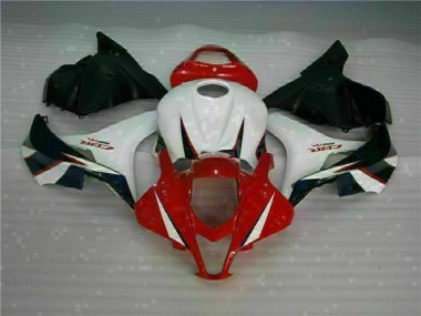 Vermelho Branco Carenagem Moto Honda CBR 600RR 09-12