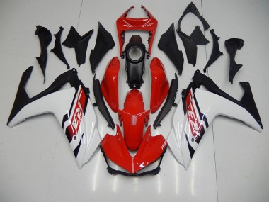 Vermelho Branco Carenagem Moto Yamaha R3 15-22