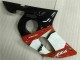 Vermelho Branco Carenagem Moto Yamaha R6 98-02 Vermelho Branco Carenagem Moto Yamaha R6 98-02