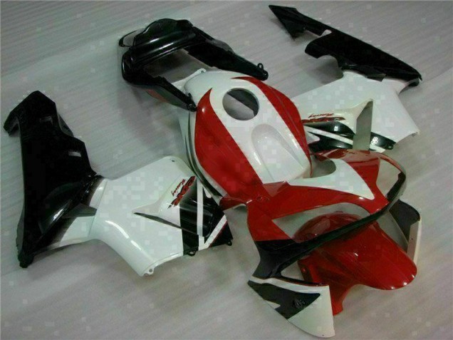 Vermelho Branco Carroçaria Moto Honda CBR 600RR 03-04 Vermelho Branco Carroçaria Moto Honda CBR 600RR 03-04