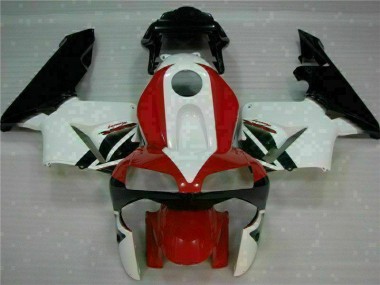Vermelho Branco Carroçaria Moto Honda CBR 600RR 03-04