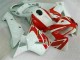 Vermelho Branco Carroçaria Moto Honda CBR 600RR 05-06 Vermelho Branco Carroçaria Moto Honda CBR 600RR 05-06