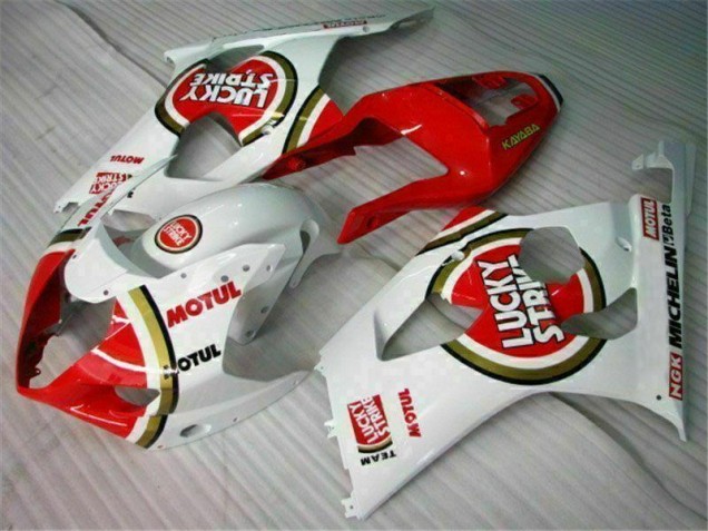 Vermelho Branco Carroçaria Moto Suzuki GSXR 1000 K3 03-04 Vermelho Branco Carroçaria Moto Suzuki GSXR 1000 K3 03-04
