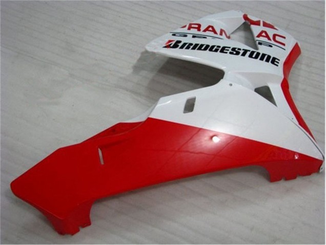 Vermelho Branco Kit Carenagem Moto Honda CBR 600RR 07-08 Vermelho Branco Kit Carenagem Moto Honda CBR 600RR 07-08