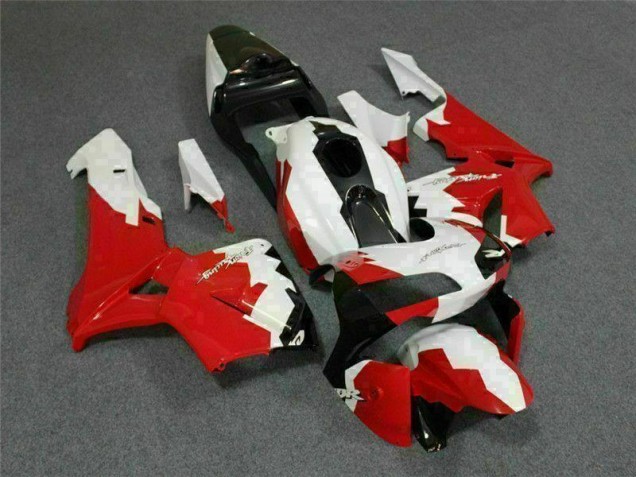 Vermelho Branco Kits Carenagem Moto Honda CBR 600RR 03-04 Vermelho Branco Kits Carenagem Moto Honda CBR 600RR 03-04