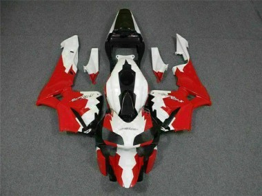 Vermelho Branco Kits Carenagem Moto Honda CBR 600RR 03-04