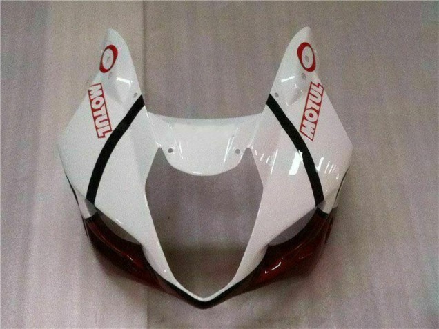 Vermelho Branco Kits Carenagem Moto Suzuki GSXR 1000 K3 03-04 Vermelho Branco Kits Carenagem Moto Suzuki GSXR 1000 K3 03-04