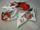 Vermelho Branco Kits Carenagem Moto Suzuki GSXR 1000 K5 05-06 Vermelho Branco Kits Carenagem Moto Suzuki GSXR 1000 K5 05-06