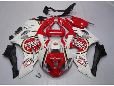 Vermelho Branco Lucky Strike Carenagem Moto BMW S1000RR 09-14