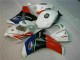 Vermelho Branco Moto Plástico Honda CBR 1000RR 08-11 Vermelho Branco Moto Plástico Honda CBR 1000RR 08-11