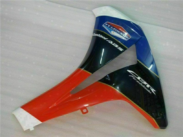 Vermelho Branco Moto Plástico Honda CBR 1000RR 08-11 Vermelho Branco Moto Plástico Honda CBR 1000RR 08-11