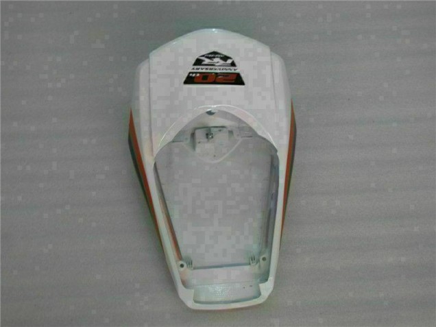 Vermelho Branco Moto Plástico Honda CBR 1000RR 08-11 Vermelho Branco Moto Plástico Honda CBR 1000RR 08-11