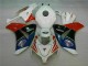 Vermelho Branco Moto Plástico Honda CBR 1000RR 08-11 Vermelho Branco Moto Plástico Honda CBR 1000RR 08-11