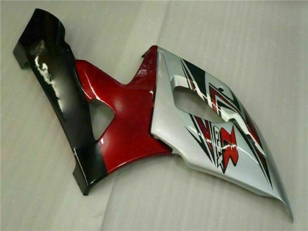 Vermelho Branco Moto Plásticos Suzuki GSXR 1000 K5 05-06 Vermelho Branco Moto Plásticos Suzuki GSXR 1000 K5 05-06