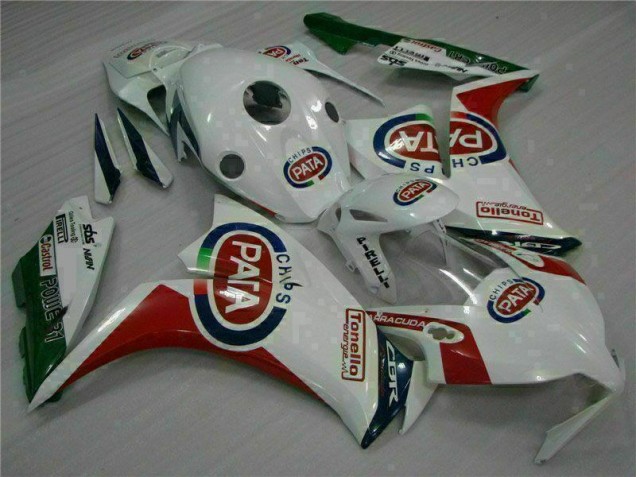 Vermelho Branco PATA Injeção Kit Carenagem Honda CBR 1000RR 12-16 Vermelho Branco PATA Injeção Kit Carenagem Honda CBR 1000RR 12-16