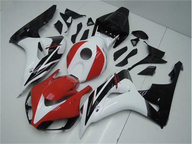 Vermelho Branco Preto Abs Kit Carenagem & Plásticos Moto Honda CBR 1000RR 06-07 Vermelho Branco Preto Abs Kit Carenagem & Plásticos Moto Honda CBR 1000RR 06-07