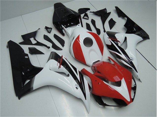 Vermelho Branco Preto Abs Kit Carenagem & Plásticos Moto Honda CBR 1000RR 06-07 Vermelho Branco Preto Abs Kit Carenagem & Plásticos Moto Honda CBR 1000RR 06-07