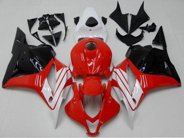 Vermelho Branco Preto Abs Kits Carenagem Moto Honda CBR 600RR 09-12 Vermelho Branco Preto Abs Kits Carenagem Moto Honda CBR 600RR 09-12