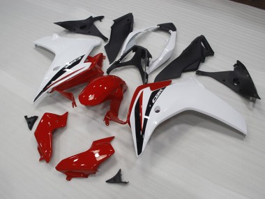 Vermelho Branco Preto Carenagem Moto Honda CBR 600F 11-13
