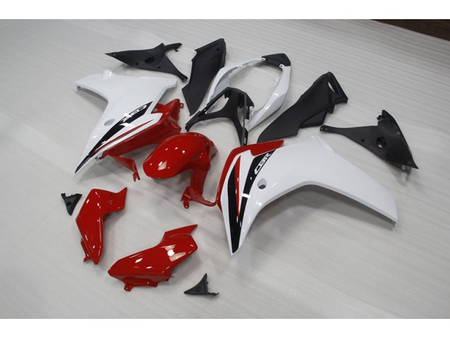 Vermelho Branco Preto Carenagem Moto Honda CBR 600F 11-13 Vermelho Branco Preto Carenagem Moto Honda CBR 600F 11-13