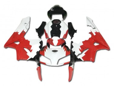 Vermelho Branco Preto Carenagem Moto Honda CBR 600RR 07-08