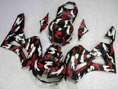 Vermelho Branco Preto Carenagem Moto Honda CBR 600RR 13-21