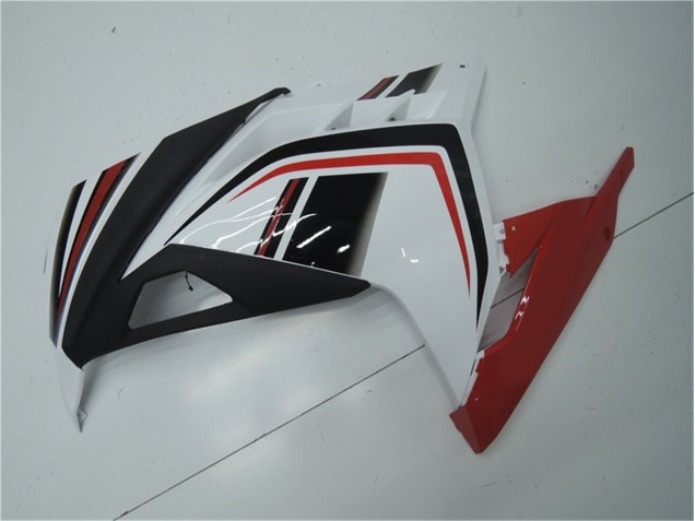 Vermelho Branco Preto Carenagem Moto Kawasaki EX300 13-16 Vermelho Branco Preto Carenagem Moto Kawasaki EX300 13-16
