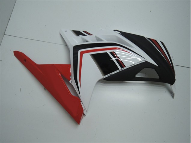 Vermelho Branco Preto Carenagem Moto Kawasaki EX300 13-16 Vermelho Branco Preto Carenagem Moto Kawasaki EX300 13-16
