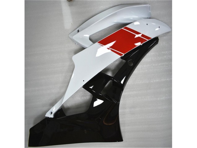 Vermelho Branco Preto Kits Carenagem Moto Yamaha R6 06-07 Vermelho Branco Preto Kits Carenagem Moto Yamaha R6 06-07