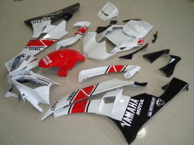 Vermelho Branco Preto Kits Carenagem Moto Yamaha R6 06-07