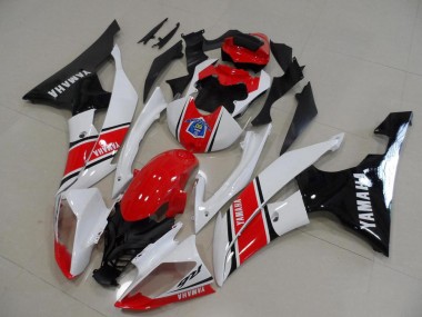 Vermelho Branco Preto Kits Carenagem Moto Yamaha R6 08-16