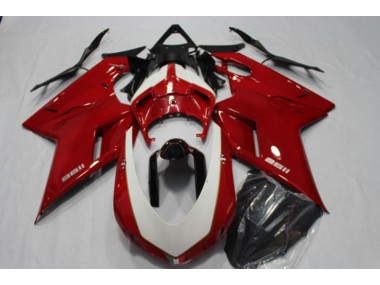 Vermelho Carenagem Moto Ducati 1198 07-14