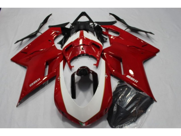 Vermelho Carenagem Moto Ducati 1198 07-14 Vermelho Carenagem Moto Ducati 1198 07-14