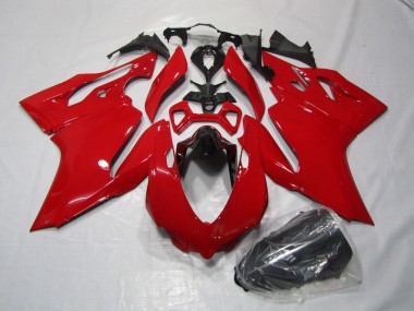 Vermelho Carenagem Moto Ducati 1199 11-14