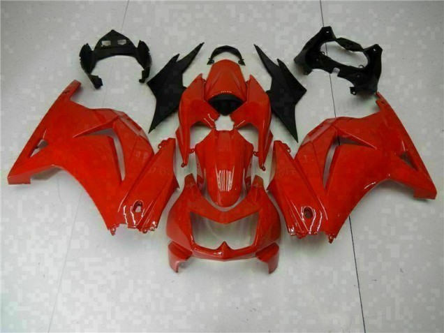 Vermelho Carenagem Moto Kawasaki EX250 08-12 Vermelho Carenagem Moto Kawasaki EX250 08-12