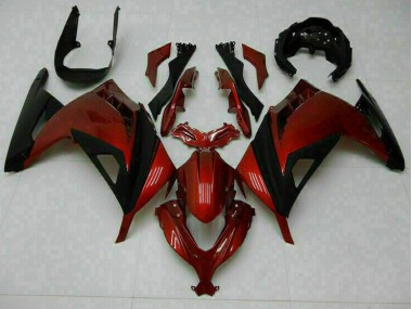 Vermelho Carenagem Moto Kawasaki EX300 13-16