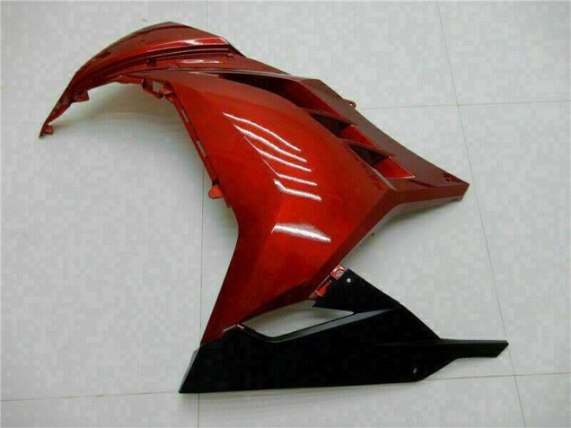 Vermelho Carenagem Moto Kawasaki EX300 13-16 Vermelho Carenagem Moto Kawasaki EX300 13-16