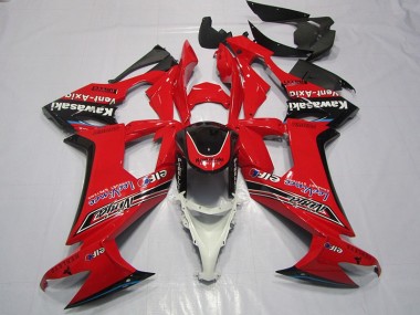 Vermelho Carenagem Moto Kawasaki ZX10R 08-10