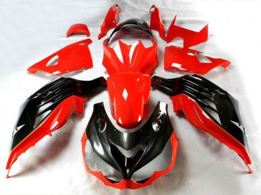 Vermelho Carenagem Moto Kawasaki ZX14R ZZR 1400 12-21