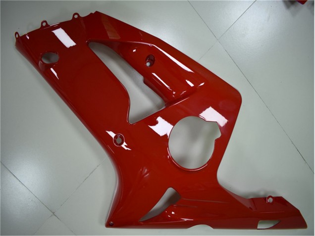 Vermelho Carenagem Moto Kawasaki ZX6R 05-06 Vermelho Carenagem Moto Kawasaki ZX6R 05-06