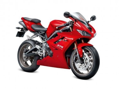 Vermelho Carenagem Moto Triumph Daytona 675 Triple 09-12
