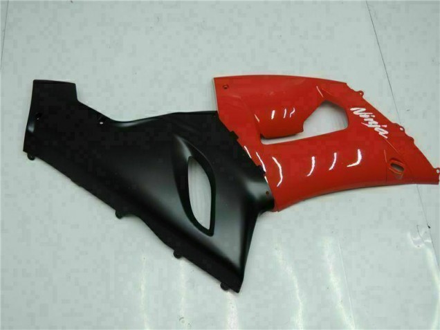 Vermelho Carroçaria Moto Kawasaki ZX6R 05-06 Vermelho Carroçaria Moto Kawasaki ZX6R 05-06